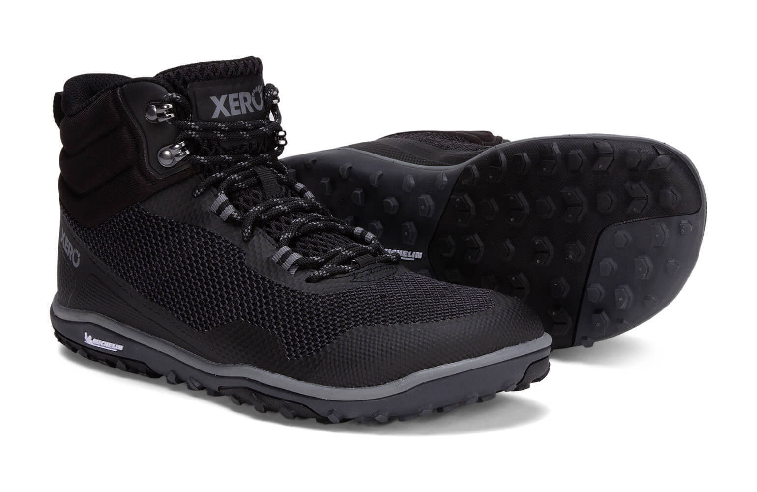Xero Shoes | Scrambler Mid | black [SCM-BLK] heren, maat 43.5 eu