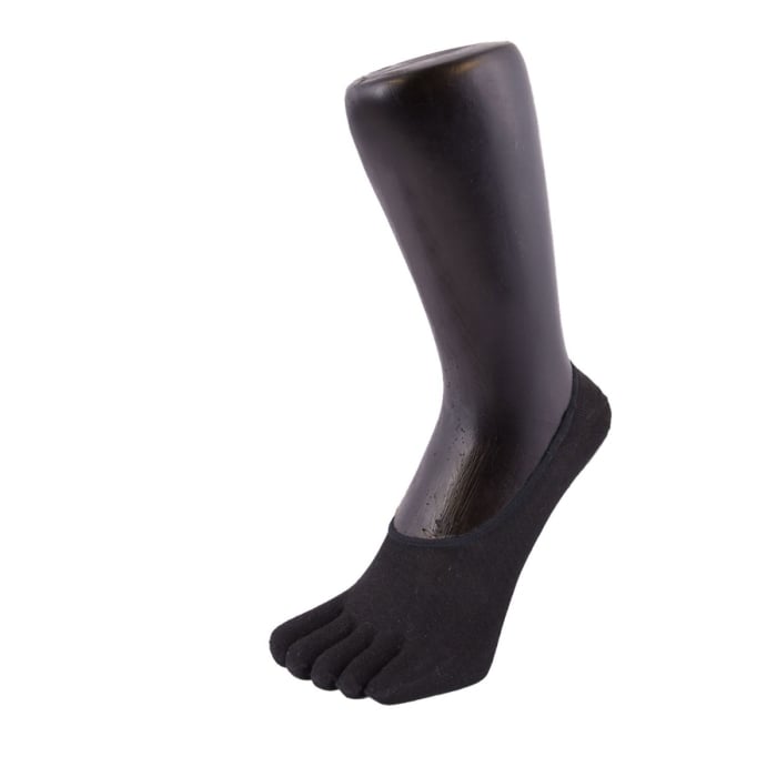 ToeToe, Outdoor wool foot-cover - TT64623-blk - black, unisex, maat 36-38 eu; 3-5 UK