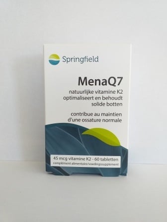 mena Q7 vitamine K2   60 tabletten 45 mcg