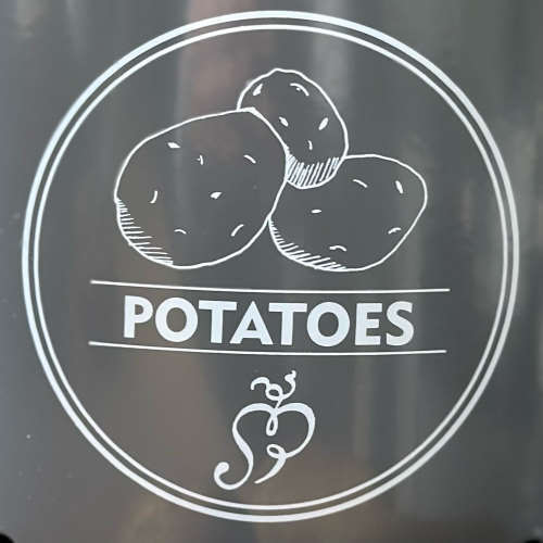 Bewaarblik Aardappelen Leisteengrijs