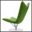 Draaibare stoel loungestoel - swivel chair Angel