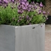 Plantenbak Jort XL zwart/grijs - 100x45x100 cm
