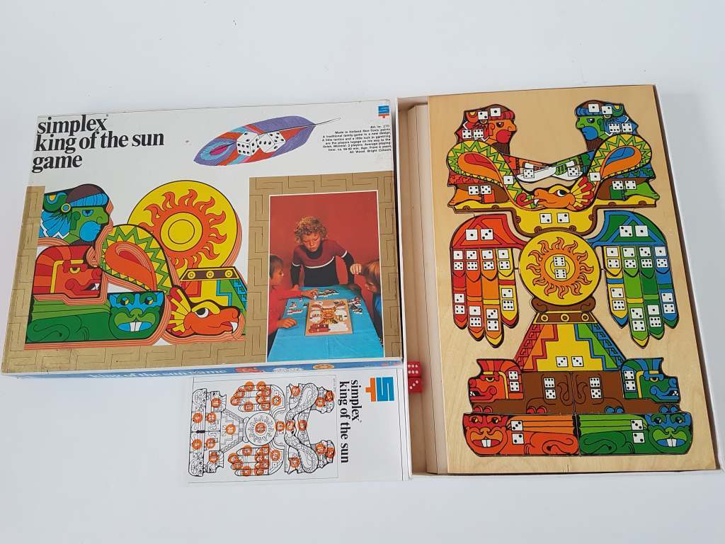King of the sun houten puzzel en spel