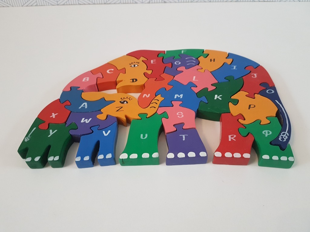 ABC olifanten puzzel