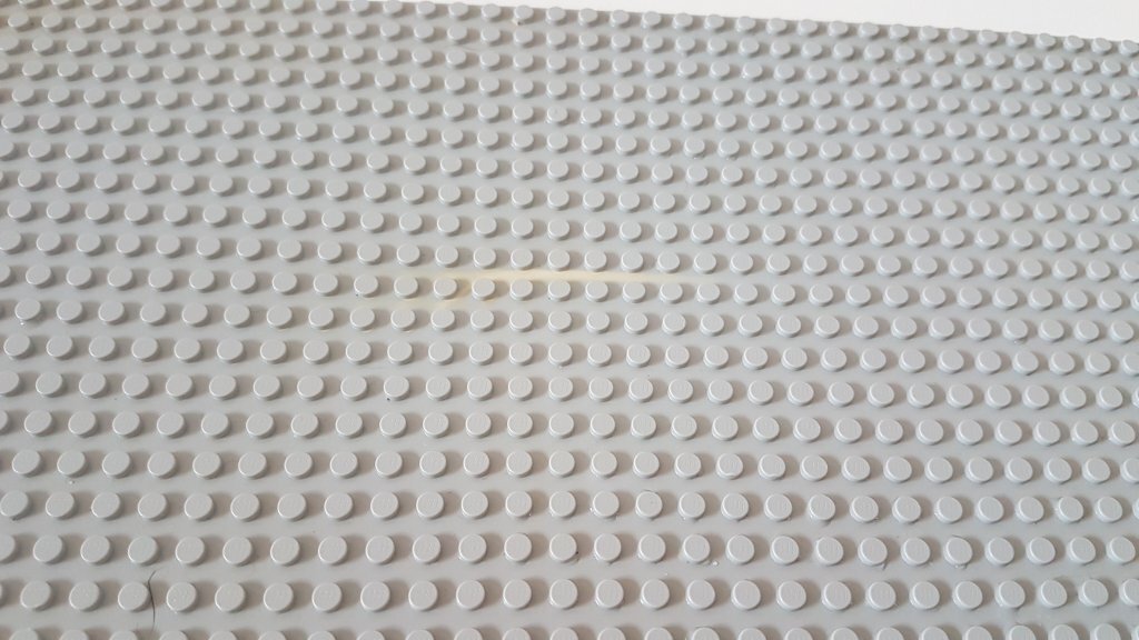 Grote Lego grijze grondplaat