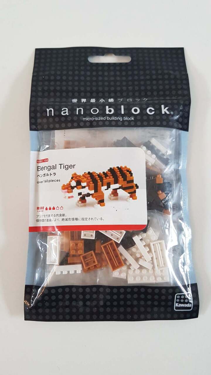 Nanoblock Bengal tiger