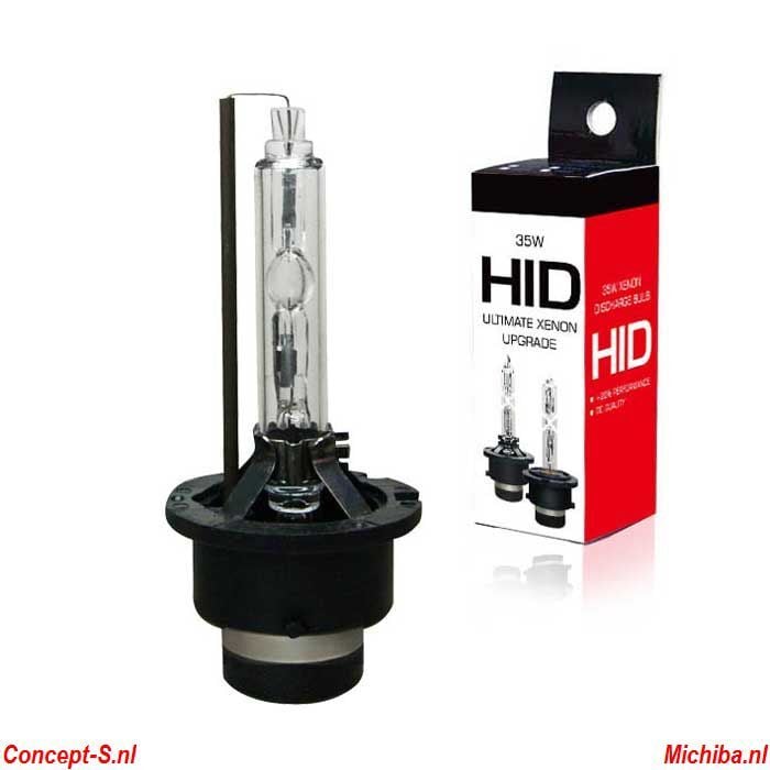HID Xenon autolamp D2S 6000K 35 Watt zonder E-keur