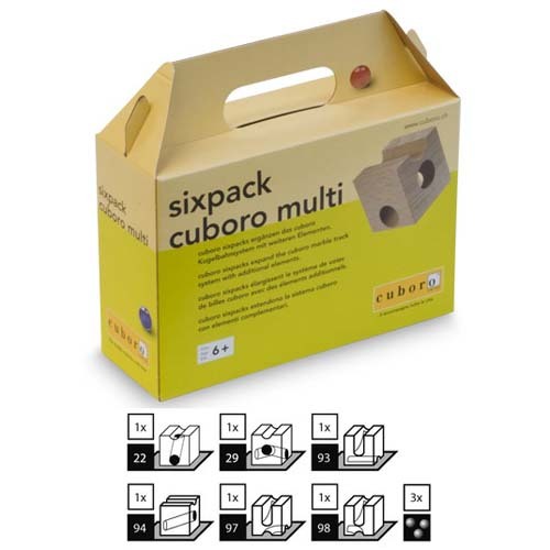 Cuboro sixpack multi