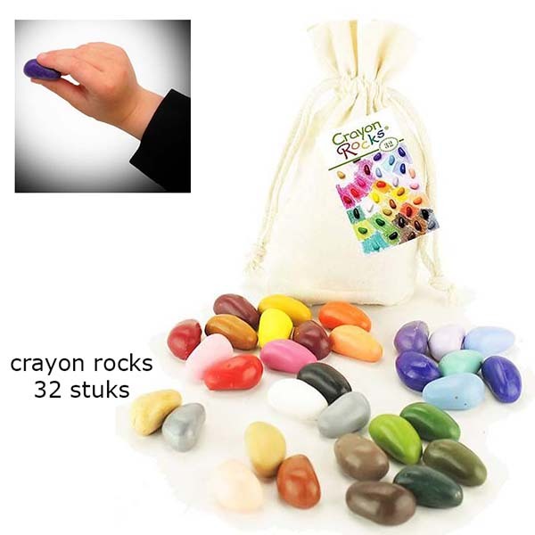 32 crayon rocks