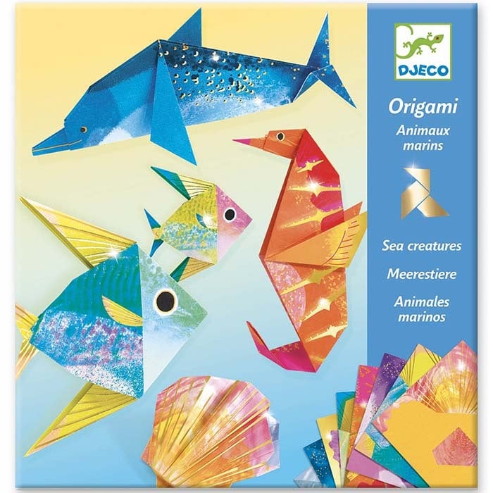 Origami 'zeedieren'
