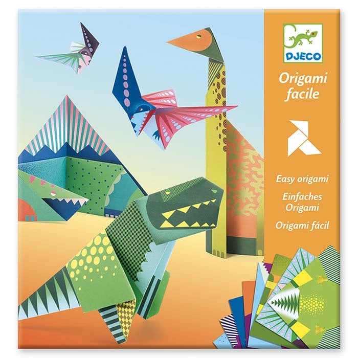 Origami 'dinosaurussen'