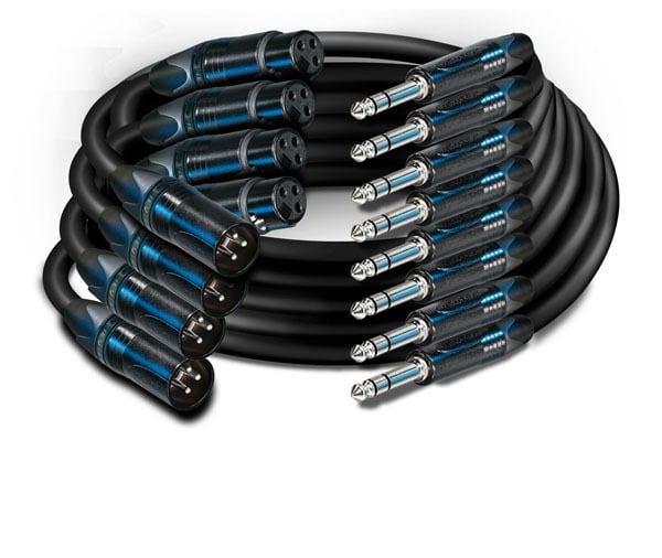 Multi Extend  cable Analog Neutrik connectors  8 NP3X -  8 NC3MXX  Tasker cable  C308