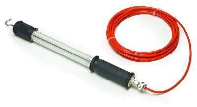 BLATX230/10  Looplamp ATEX .  De LED-handlamp in explosieveilige behuizing kan worden gebruikt - in explosieve gasatmosferen van zone 1 en 2 - in de explosieve stoffige atmosferen van zone 21 en 22. Voeding .  85 &agrave; 265 V . 10W LED-lichtbron  760 lumen<br />Spanning: 85-265V of 24-50V IK 10 .Geleverd met 10 meter kabel (zonder stekker)