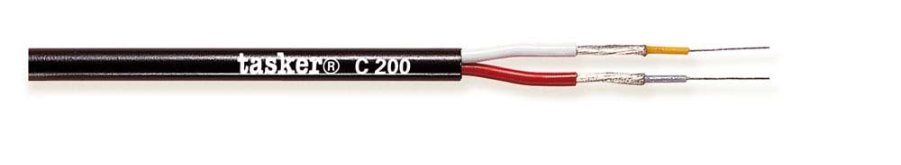 Multivideo shielded cable 2x0.08<br />C200