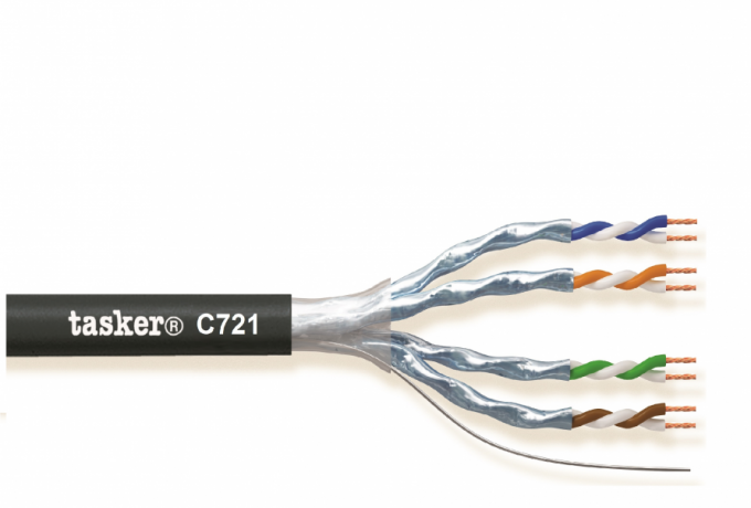 LAN-cable  6A F.T.P.<br />C721 L.S.Z.H.