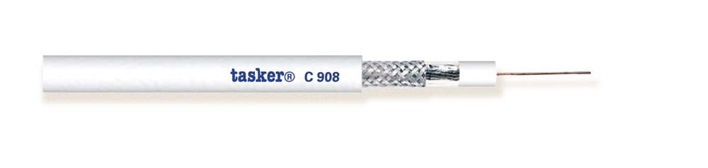Coaxial cable 75 Ohm SAT / antenna<br />C908 L.S.Z.H.