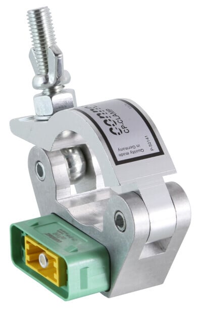 CP-CLAMP   CONTRIK cPot CP-CLAMP   artikel 1027382 . CONNEX cPot coupler to mount on truss-pipes and similar applications.<br />Truss-clamp with cPot coupler is a grounding / potential equalization point for the truss structures.