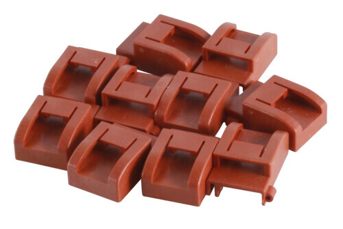 CP-HTCR  Safety clips for red  housing (PU=10)  1027371 . Red  marked clips must be used for the secondary grounding lines