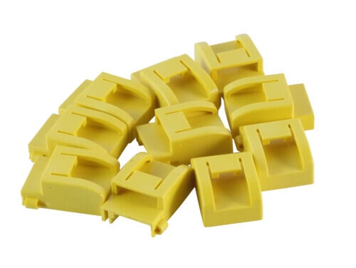 CP-HTCY  Safety clips for yellow housing (PU=10)  1027370 . Yellow marked clips must be used for the secondary grounding lines