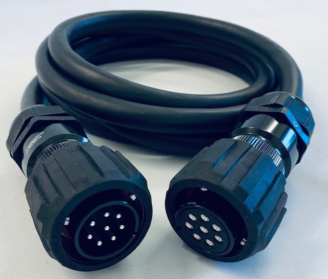 CACOM - F/M Luidspreker kabel C282 super 8x4,0mm² voor  L-ACOUSTICS met SYNTAX connectors