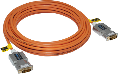 DVI / HDMI Fiber Optic Cables . DVI-2310-FO  Cable DVI / HDMI Fiber Optic, 10 meters  (32.8 ft.)