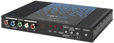 AV-PC to HDMI Converter / Scaler  DVI-3531a