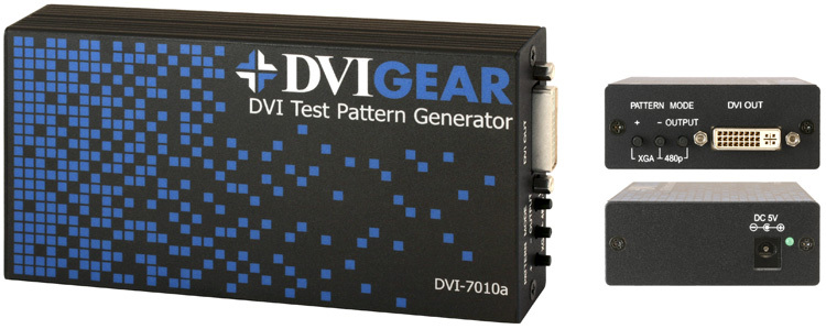 Test Pattern Generator DVI <br />DVI-7010a