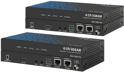 DVI-7380-SET is a high-performance, cost-effective, DisplayPort Optical Extender designed to meet and exceed even the most demanding system requirements