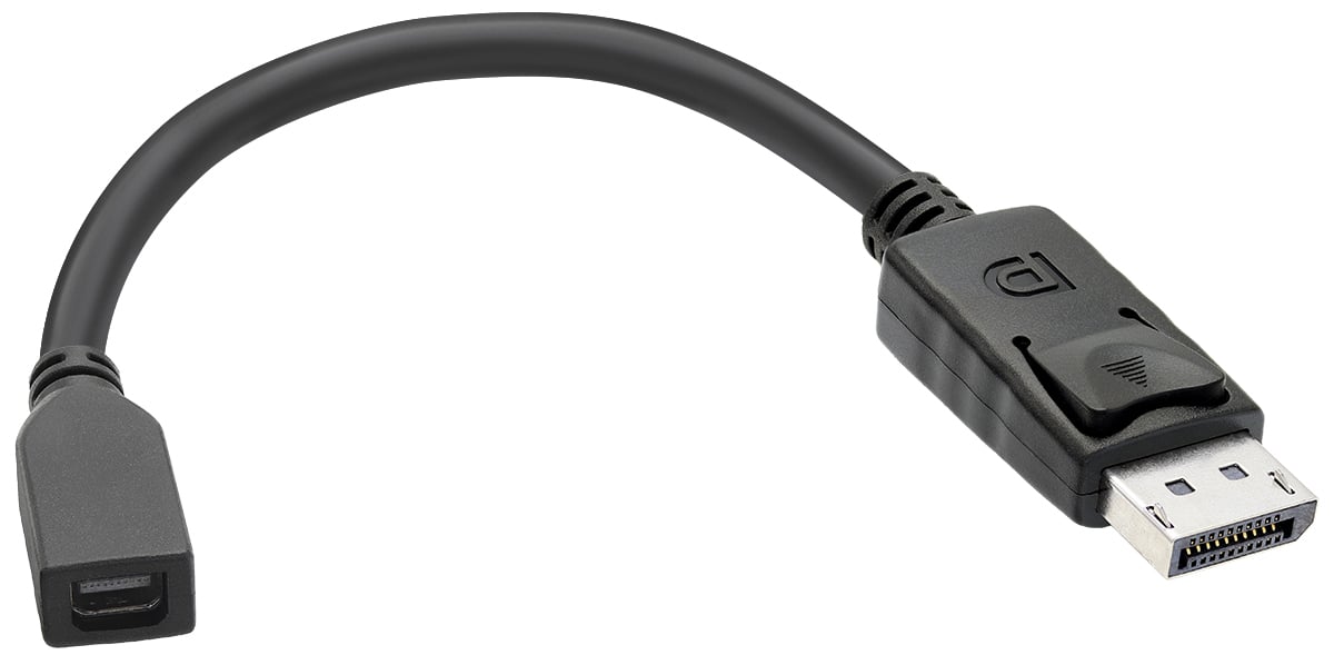 DVI-8611a  DisplayPort Male to Mini-DisplayPort Female Adapter Cable