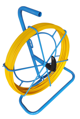 FV1-4-030  &#216; NAALD 4,5 mm Haspel 30mtr .Glasvezelnaalden zijn de meest effici&euml;nte manier om kabels of trekkoorden in ondergrondse leidingen te trekken.