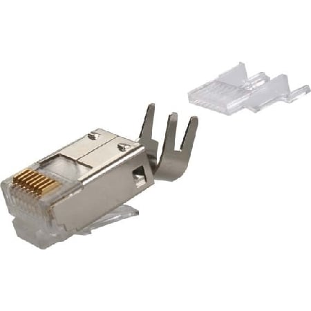 RJ45 connector Cat.6 afgeschermd 8-pins - RJ45 8 (8) stekker J00026A0165X