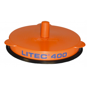 LITEC 400  om alle rollen af ??te wikkelen, zelfs beschadigde . Gewicht max : 500kg. Diameter 400mm