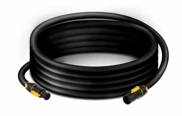 Stroom kabel Neutrik NAC3FX-W-NAC3MX-W kabel HO7RN-F 3x1,5mm&sup2;