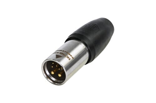 NC10MX-TOP   8+2 pole male cable connector, TRUE OUTDOOR PROTECTION (TOP), gold contacts