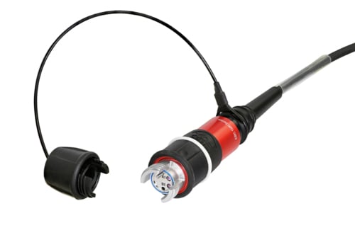 Neutrik®FIBERFOX  FF EBC15 MM 2CH lengte 10mtr  OM3 airspool . The FIBERFOX 2CH Cable connector is an expanded beam multimode hermaphroditic connector suited for a vast array of applications , including Lighting, Network, PA, Video, Broadcast, Defense & Government, Railway and Petrochemical.