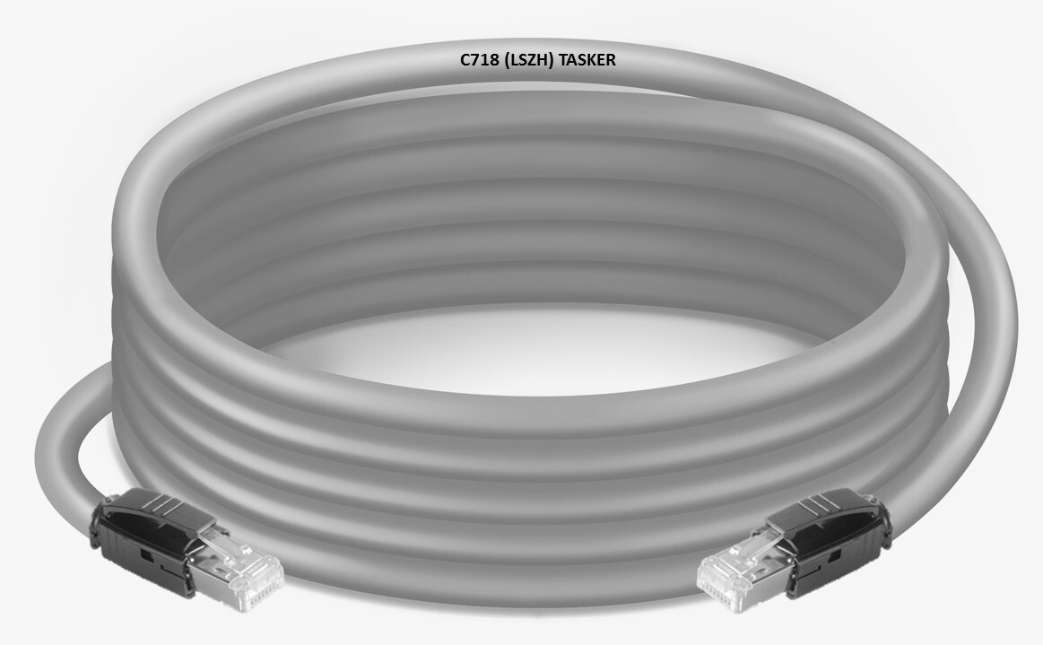 Ethernet Cat6a C718LSZH  cable  RJ45 - RJ45 connectoren
