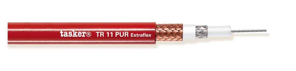Triax Video kabel Extra-Flex 1x1.17 in PUR<br />TR11 PUR Extra-Flex