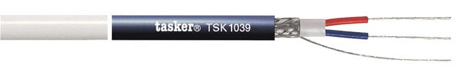 Digitale audio DMX kabel 110 Ohm 2x0,50<br />TSK1039