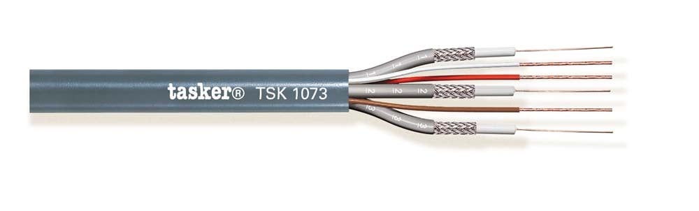 Radio frequency cable MIL C17F 3x50 Ohm + 3x0.22<br />TSK1073