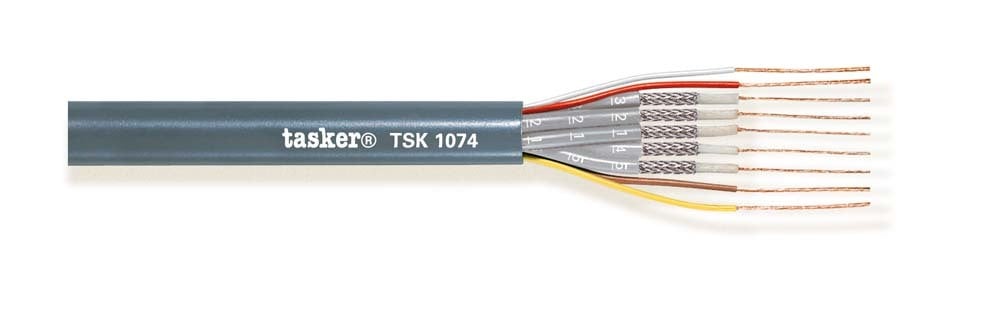 Radio frequency cable MIL C17F 5x50 Ohm + 4x0.22<br />TSK1074