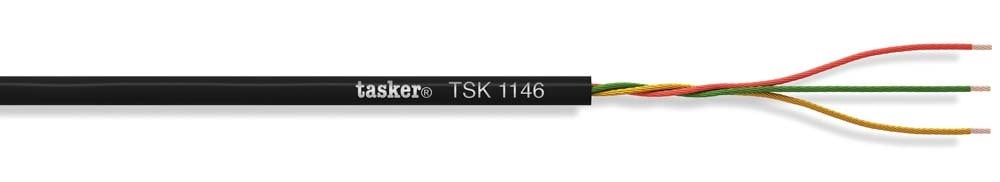 Tripolar miniature audio cable 3x0.04<br />TSK1146