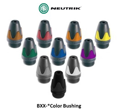 Neutrik Bushings for color coding BXX