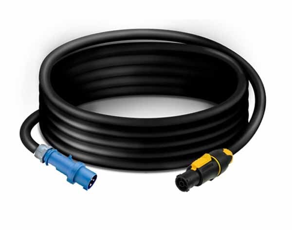 Stroom kabel Neutrik NAC3FX-W-CEE plug kabel HO7RN-F 3x1,5mm²