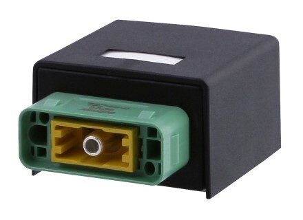 CP-APMB-BK  Connection point mounted black 1x cPot[m] 35/25 mm²  artikel  1027384 . CONNEX cPot wallbox couples wiht male panel coupler