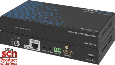 HDBaseT Receiver, HDMI, 70m  DVI-7520-RX