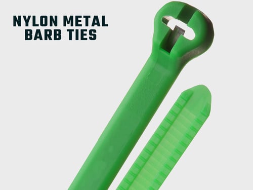 Nylon Metal Barb Ties 9.5cm