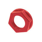 Jack Accessories  NRJ-NUT-R. Hexagonal red plastic nut