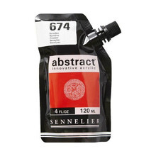 Sennelier Abstract Acrylverf Vermilion 120 ml