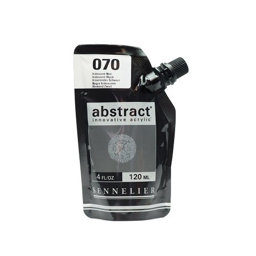 Sennelier Abstract Acrylverf Irdescent Black 120 ml