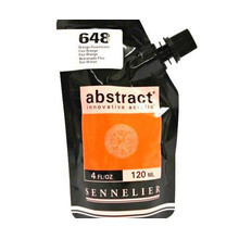 Sennelier Abstract Acrylverf Fluo Orange 120 ml